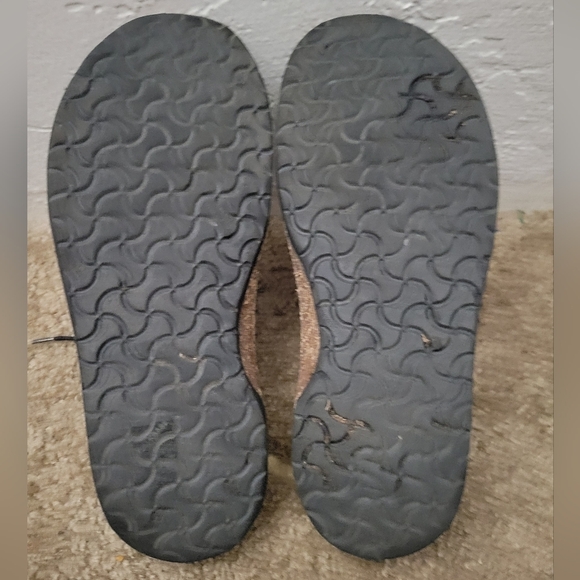 Birkenstock Gary Black Suede Size 10 - Picture 3 of 11